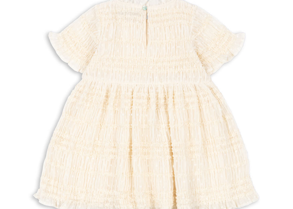 Konges Sløjd A/S WOVEN DRESSES white smoke