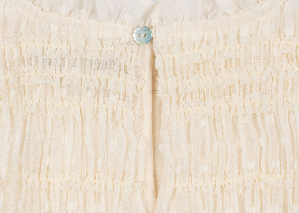 Konges Sløjd A/S WOVEN DRESSES white smoke