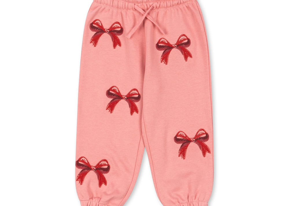 Konges Sløjd A/S JERSEY PANTS strawberry ice