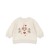 Konges Sløjd A/S JERSEY BLOUSES off white melange