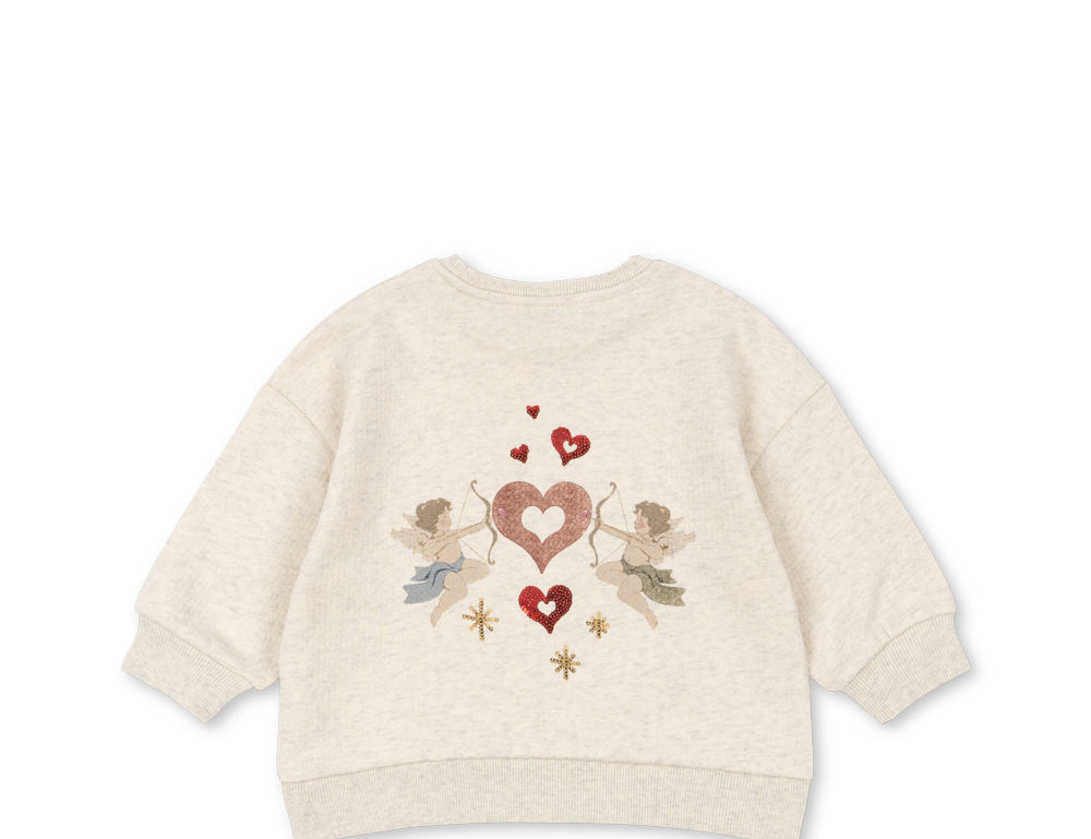 Konges Sløjd A/S JERSEY BLOUSES off white melange