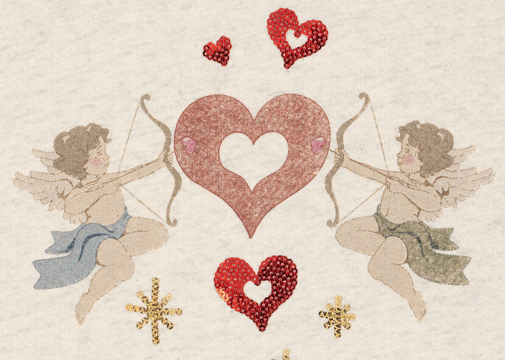 Konges Sløjd A/S JERSEY BLOUSES off white melange