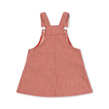 Konges Sløjd A/S WOVEN DRESSES milk rouge stripe