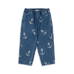 Konges Sløjd A/S WOVEN PANTS anchor aok