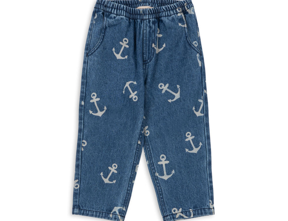 Konges Sløjd A/S WOVEN PANTS anchor aok