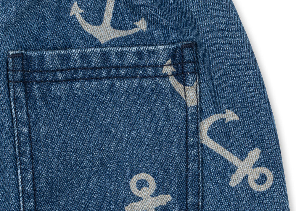 Konges Sløjd A/S WOVEN PANTS anchor aok