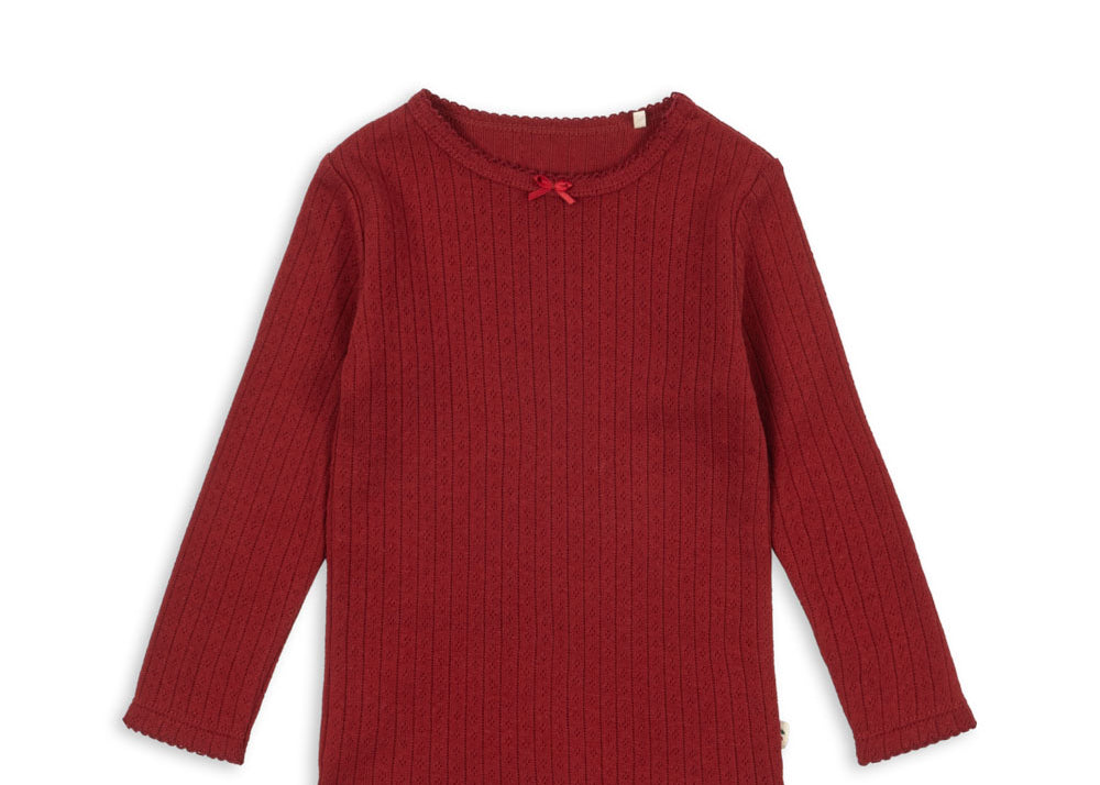 Konges Sløjd A/S JERSEY BLOUSES red dahlia