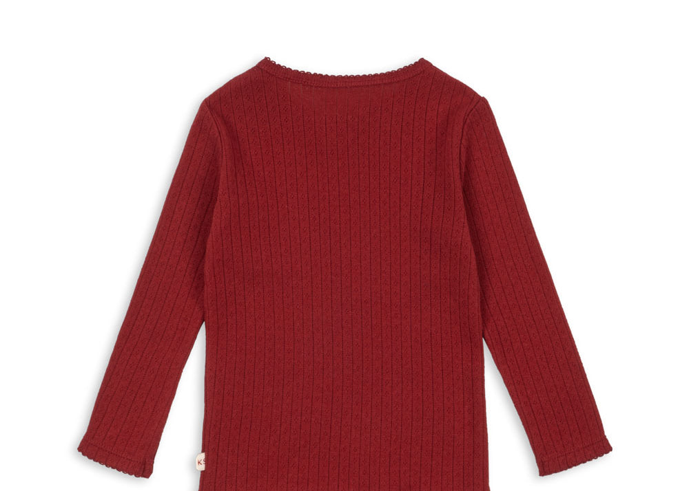 Konges Sløjd A/S JERSEY BLOUSES red dahlia
