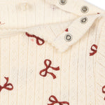 Konges Sløjd A/S BODYSTOCKINGS bow rouge