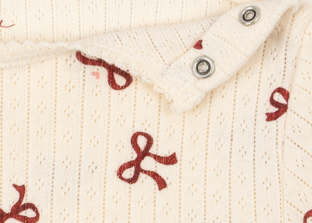 Konges Sløjd A/S BODYSTOCKINGS bow rouge