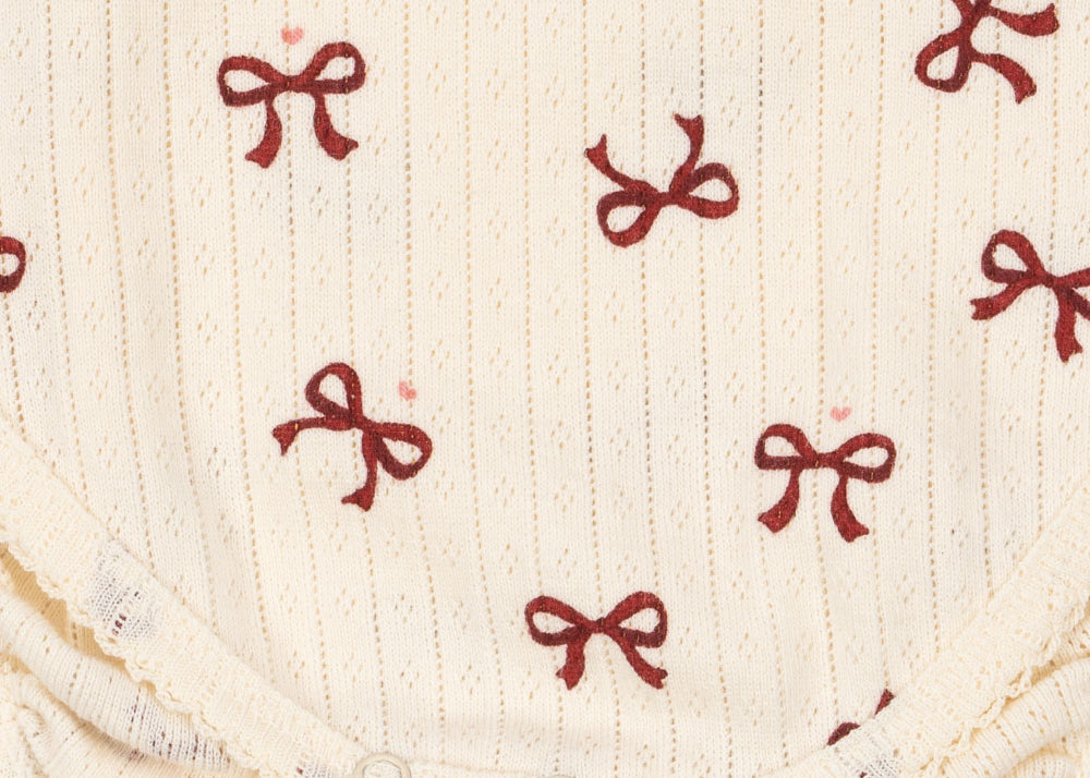 Konges Sløjd A/S BODYSTOCKINGS bow rouge