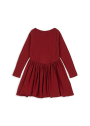 Konges Sløjd A/S JERSEY DRESSES red dahlia
