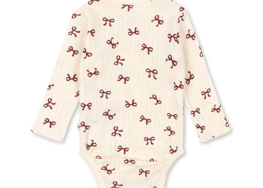 Konges Sløjd A/S BODYSTOCKINGS bow rouge