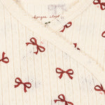 Konges Sløjd A/S BODYSTOCKINGS bow rouge