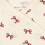 Konges Sløjd A/S BODYSTOCKINGS bow rouge