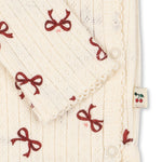 Konges Sløjd A/S BODYSTOCKINGS bow rouge