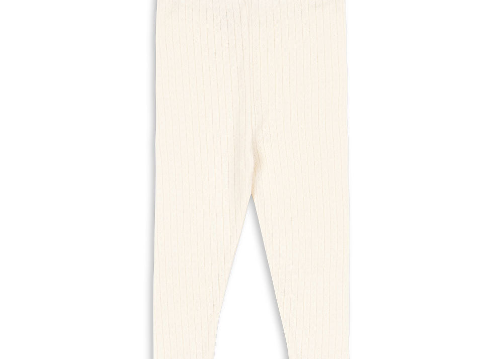 Konges Sløjd A/S JERSEY PANTS buttercream