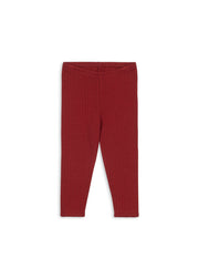 Konges Sløjd A/S JERSEY PANTS red dahlia
