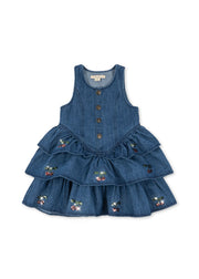 Konges Sløjd A/S WOVEN DRESSES denim blue