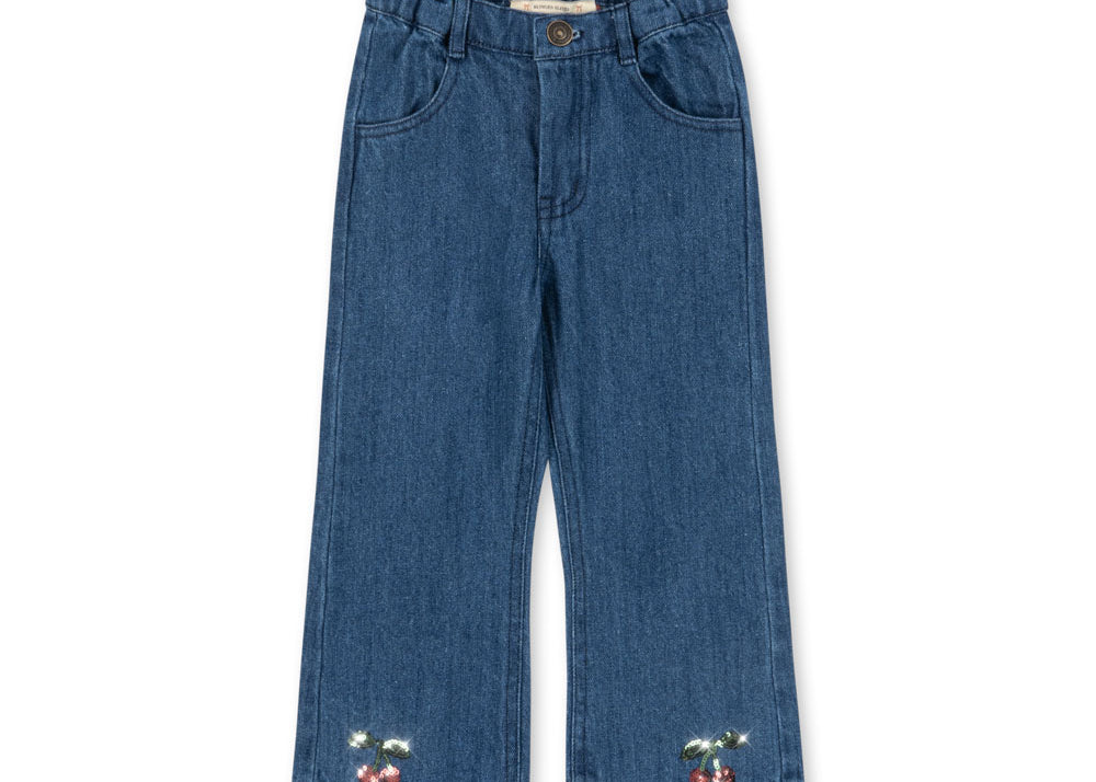 Konges Sløjd A/S WOVEN PANTS denim blue