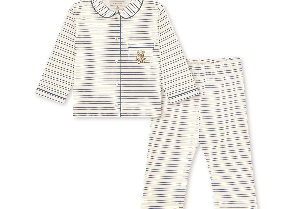 Konges Sløjd A/S HOMEWEAR indigo butter stripe