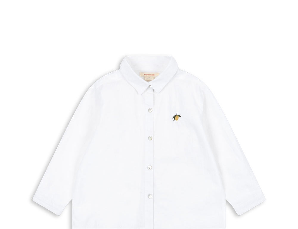 Konges Sløjd A/S WOVEN SHIRTS optic white