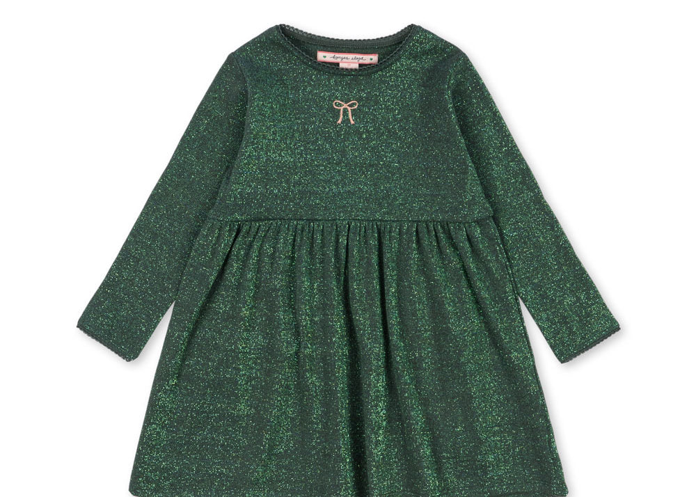 Konges Sløjd A/S JERSEY DRESSES jungle green