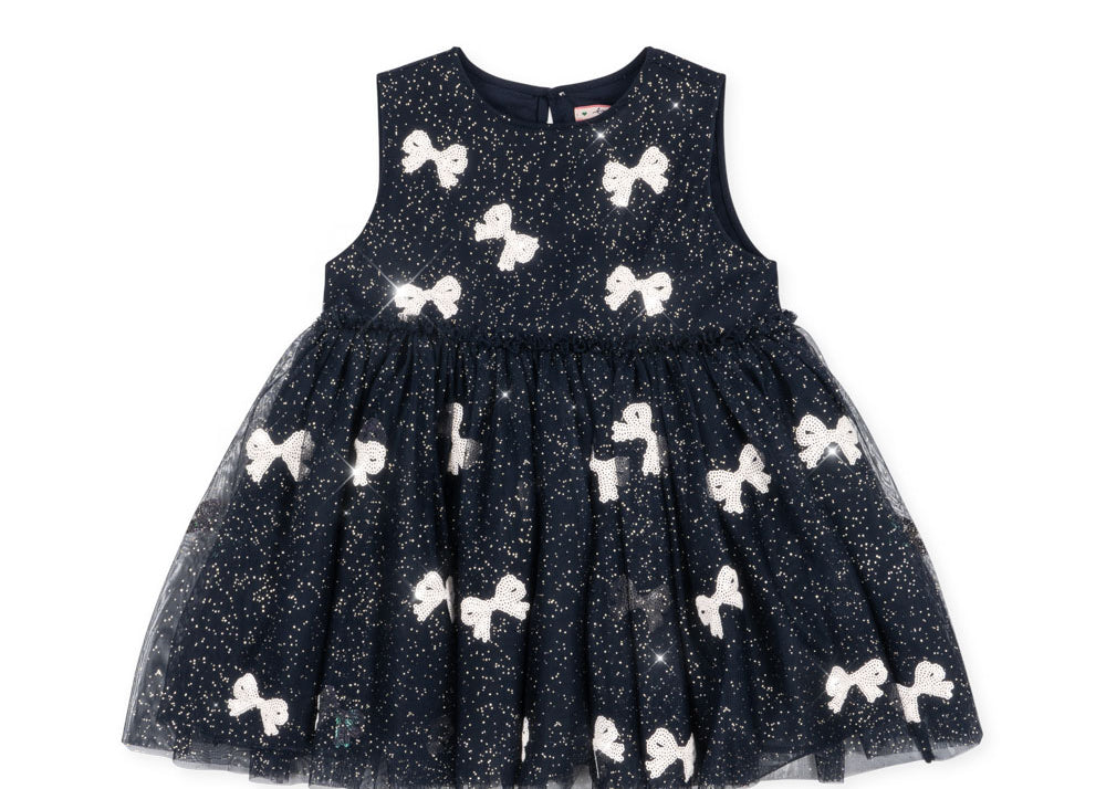 Konges Sløjd A/S WOVEN DRESSES bowie night sky sequin