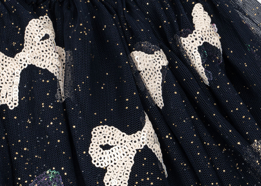 Konges Sløjd A/S WOVEN SKIRTS bowie night sky sequin