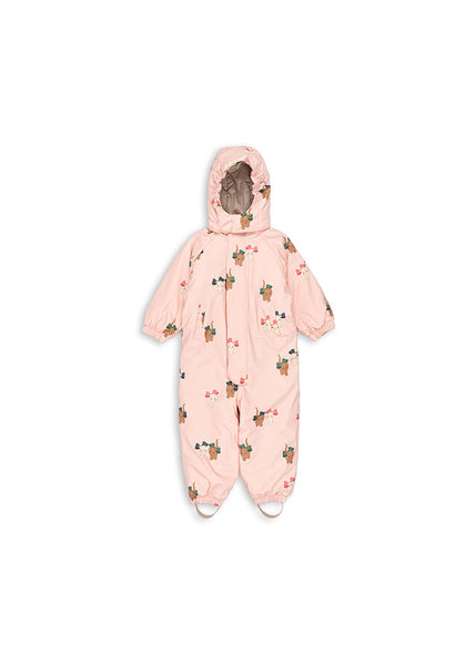 Rain Snowsuit - Bow Kitty Pink – Konges Sløjd®