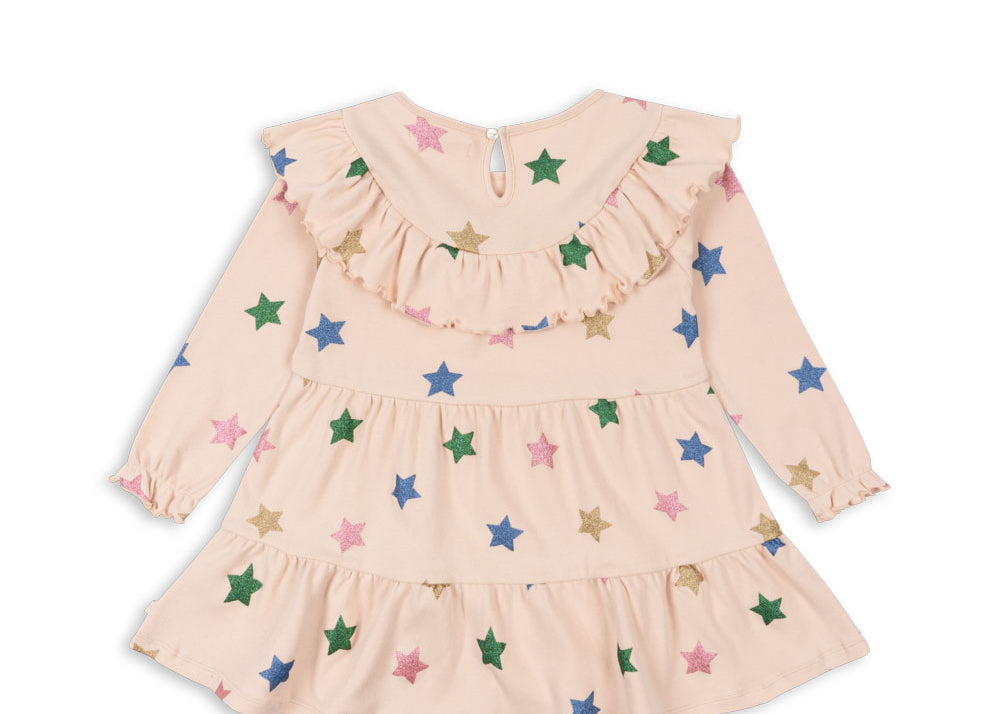 Konges Sløjd A/S JERSEY DRESSES star glitter