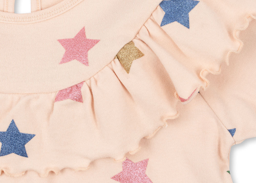 Konges Sløjd A/S JERSEY DRESSES star glitter