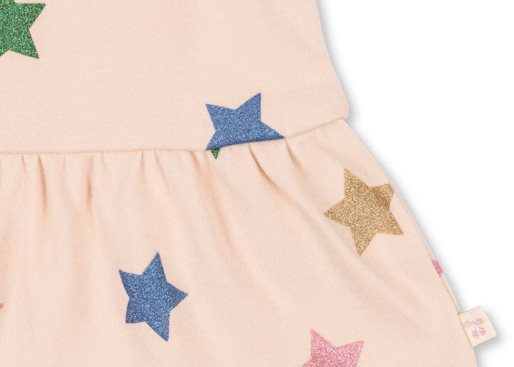 Konges Sløjd A/S JERSEY DRESSES star glitter
