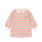 Konges Sløjd A/S JERSEY DRESSES blush bound stripe