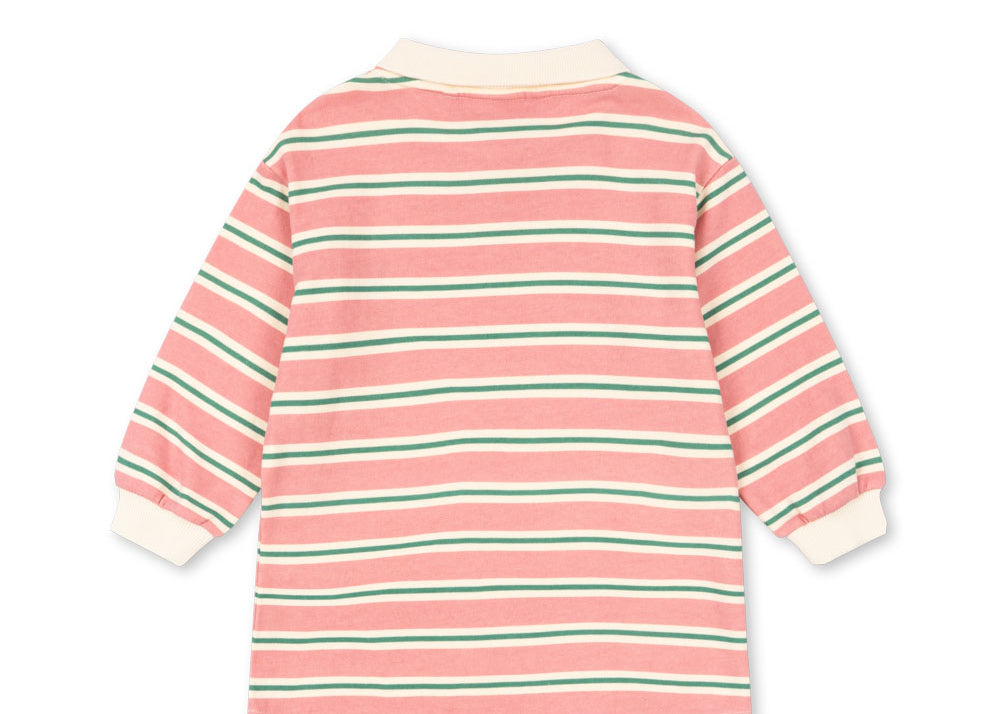 Konges Sløjd A/S JERSEY DRESSES blush bound stripe