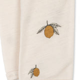 Konges Sløjd A/S JERSEY PANTS lemon