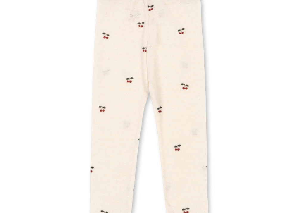 Konges Sløjd A/S JERSEY PANTS cherry