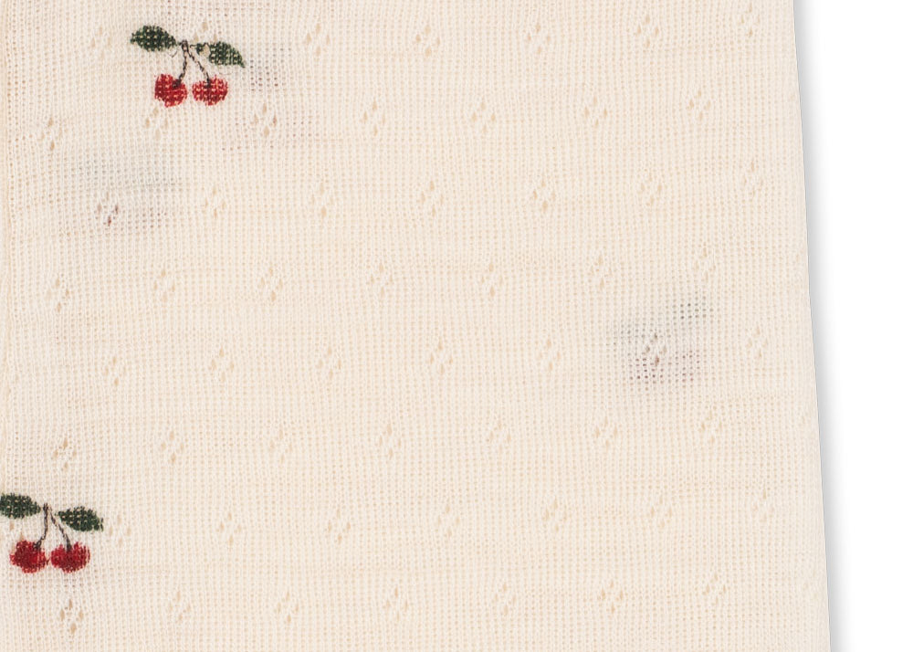 Konges Sløjd A/S JERSEY PANTS cherry