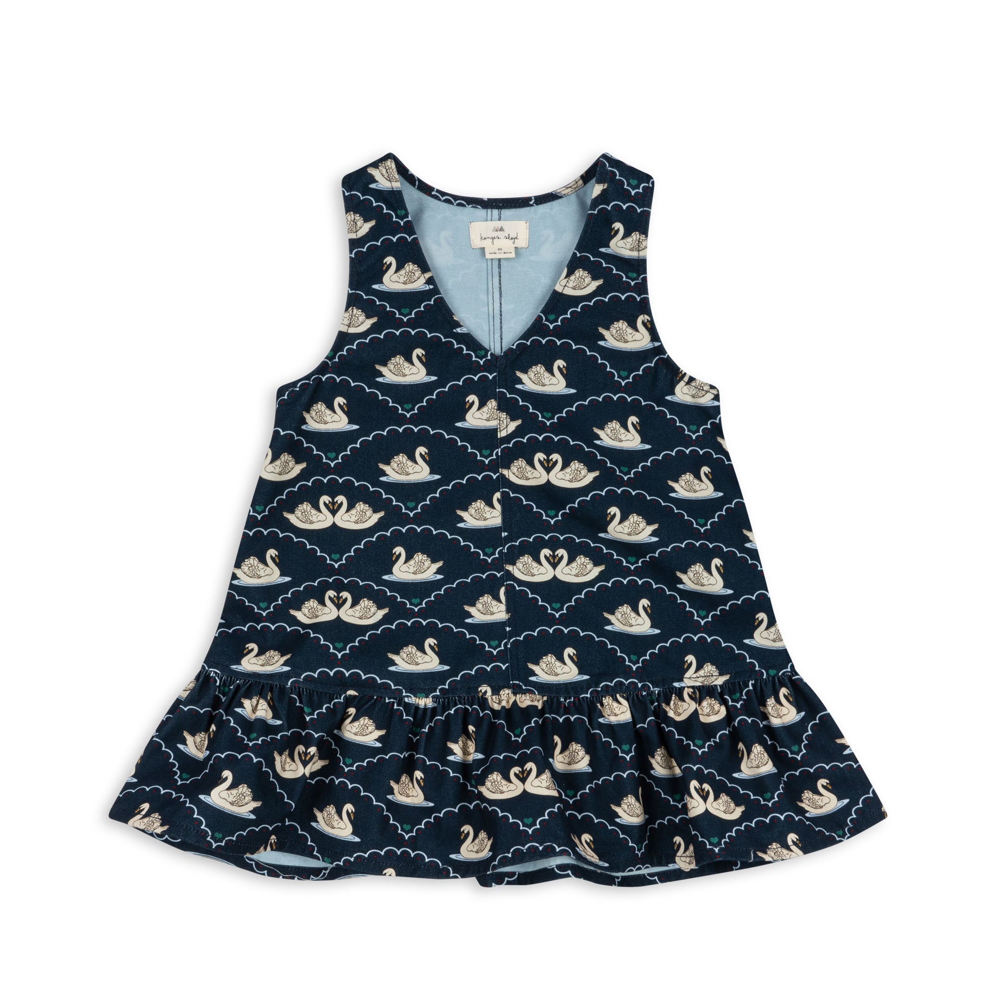 konges sloejd ワンピース Fen Dress - Swan – Konges Sløjd®