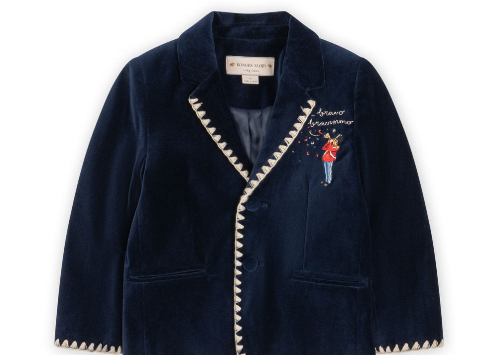 Konges Sløjd A/S WOVEN JACKETS & VESTS navy blazer