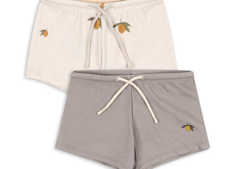 Konges Sløjd A/S SWIMSHORTS mon grand citron/laurel oak
