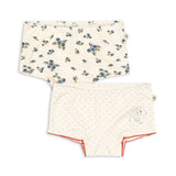 Konges Sløjd A/S UNDERWEAR blue kitty dot/tramonto