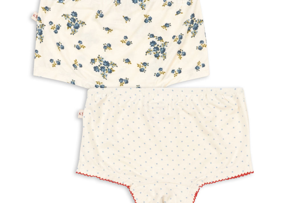 Konges Sløjd A/S UNDERWEAR blue kitty dot/tramonto