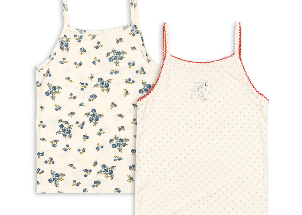 Konges Sløjd A/S UNDERWEAR blue kitty dot/tramonto