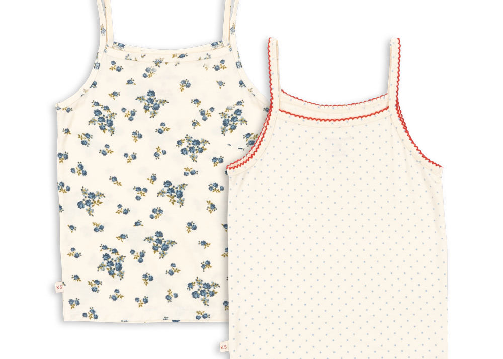 Konges Sløjd A/S UNDERWEAR blue kitty dot/tramonto