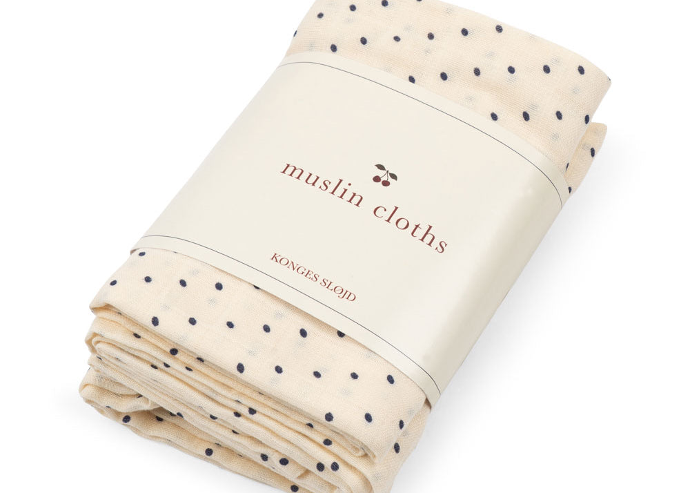 Konges Sløjd A/S MUSLIN CLOTHS estate dot
