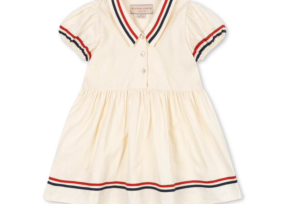 Konges Sløjd A/S WOVEN DRESSES eggnog