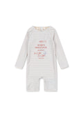 Konges Sløjd A/S UV ONESIES stripe bluie