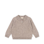Konges Sløjd A/S KNITTED BLOUSES & VESTS oatmeal melange