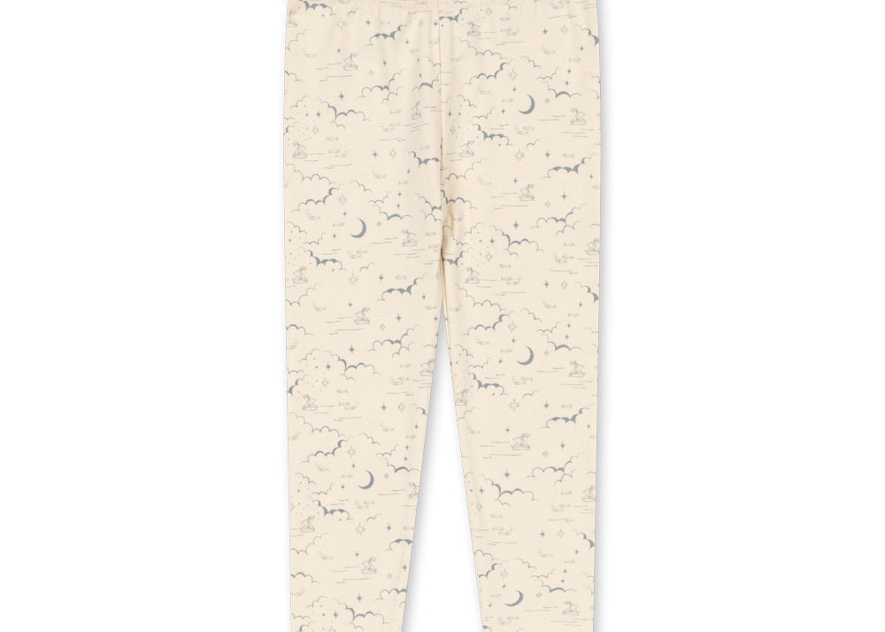 Konges Sløjd A/S JERSEY PANTS cielo marino